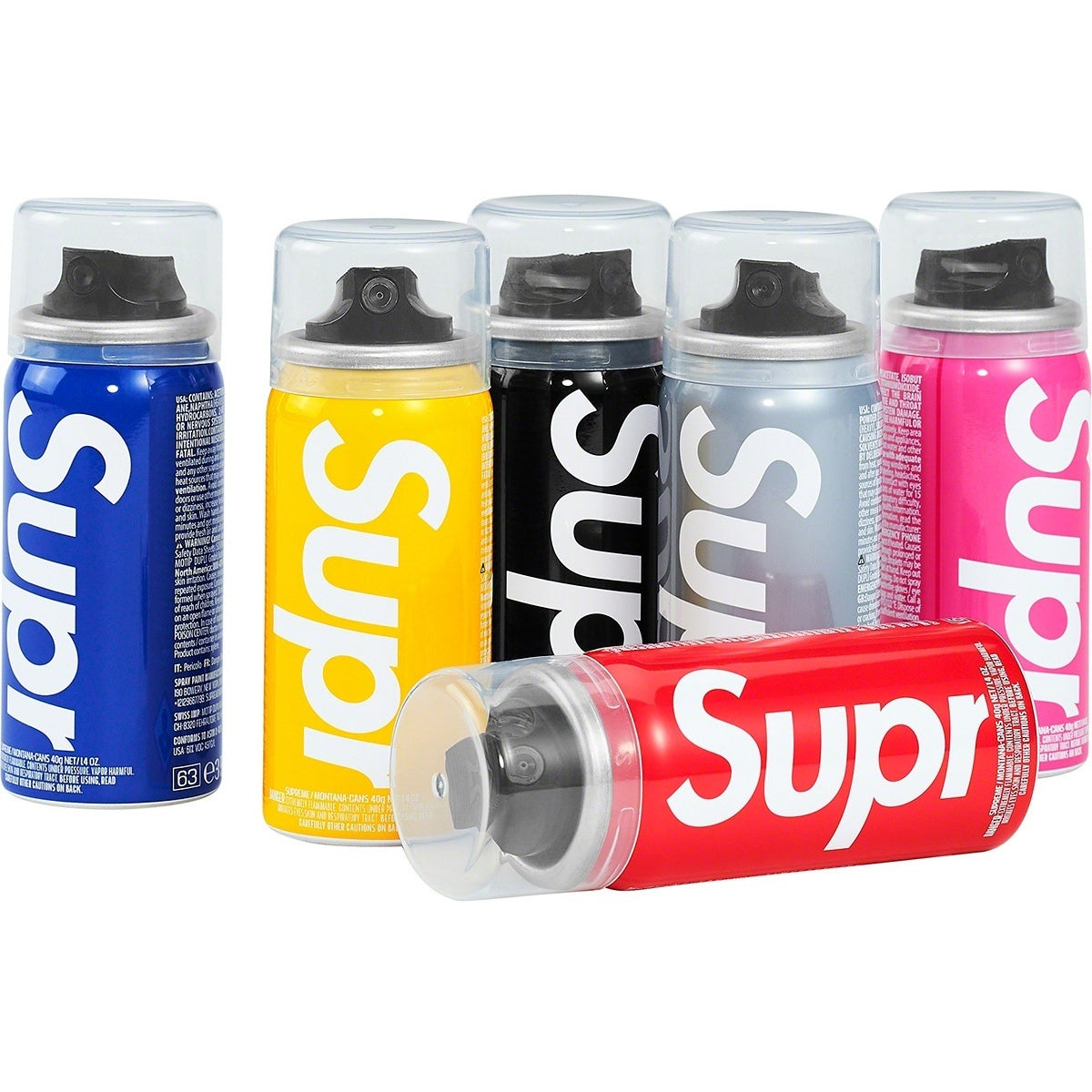 SUPREME X MONTANA CANS COLLAB