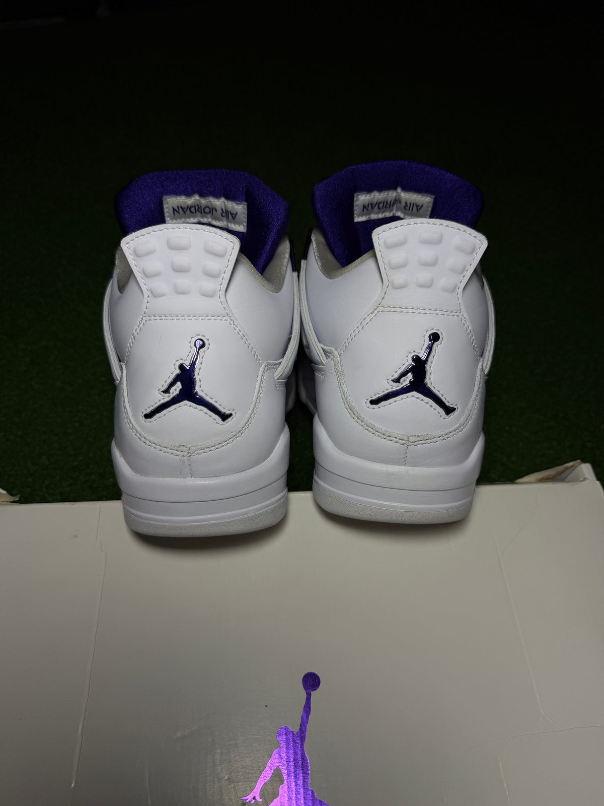 Jordan 4 Retro “Metallic Purple” Used