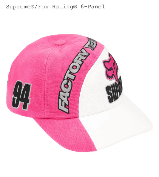 Supreme Fox Racing 6 Panel Hat