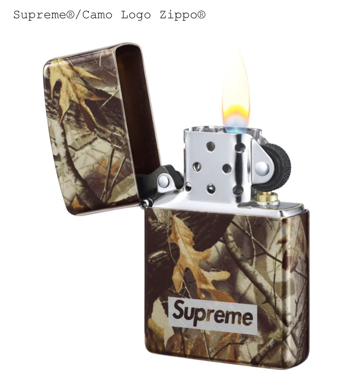 Supreme Camo Lighter