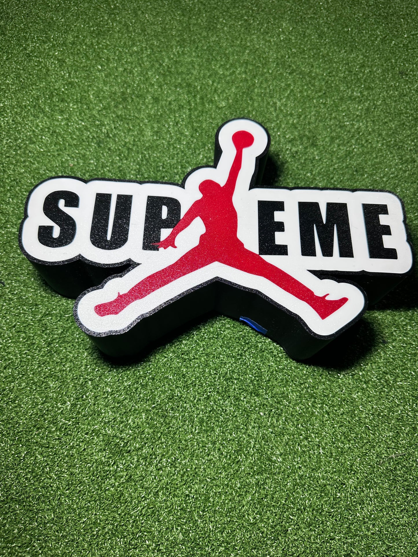 Supreme Jordan 3D Light Print