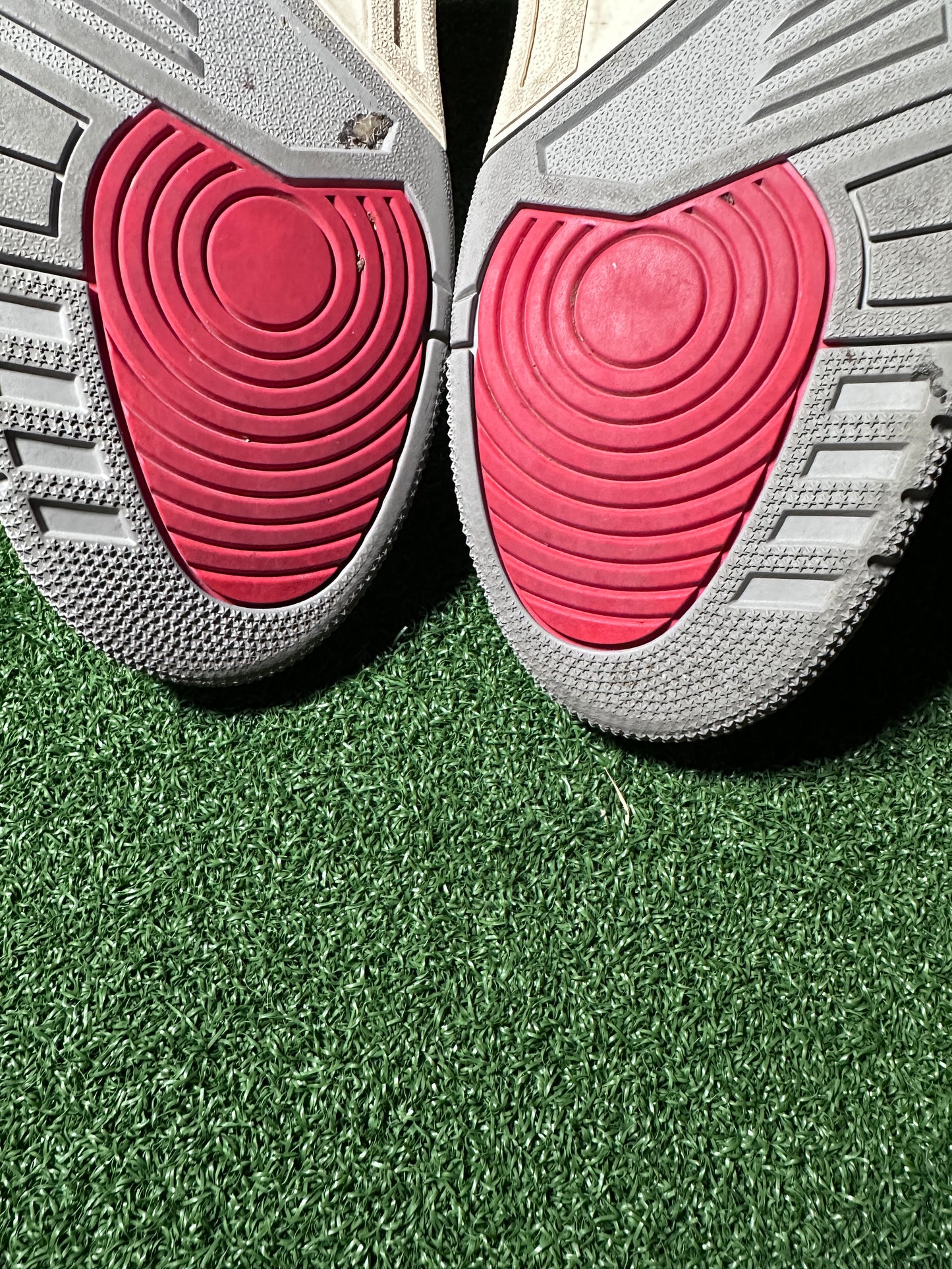 Jordan 3 Retro “White Cement Reimagined” Used No Box