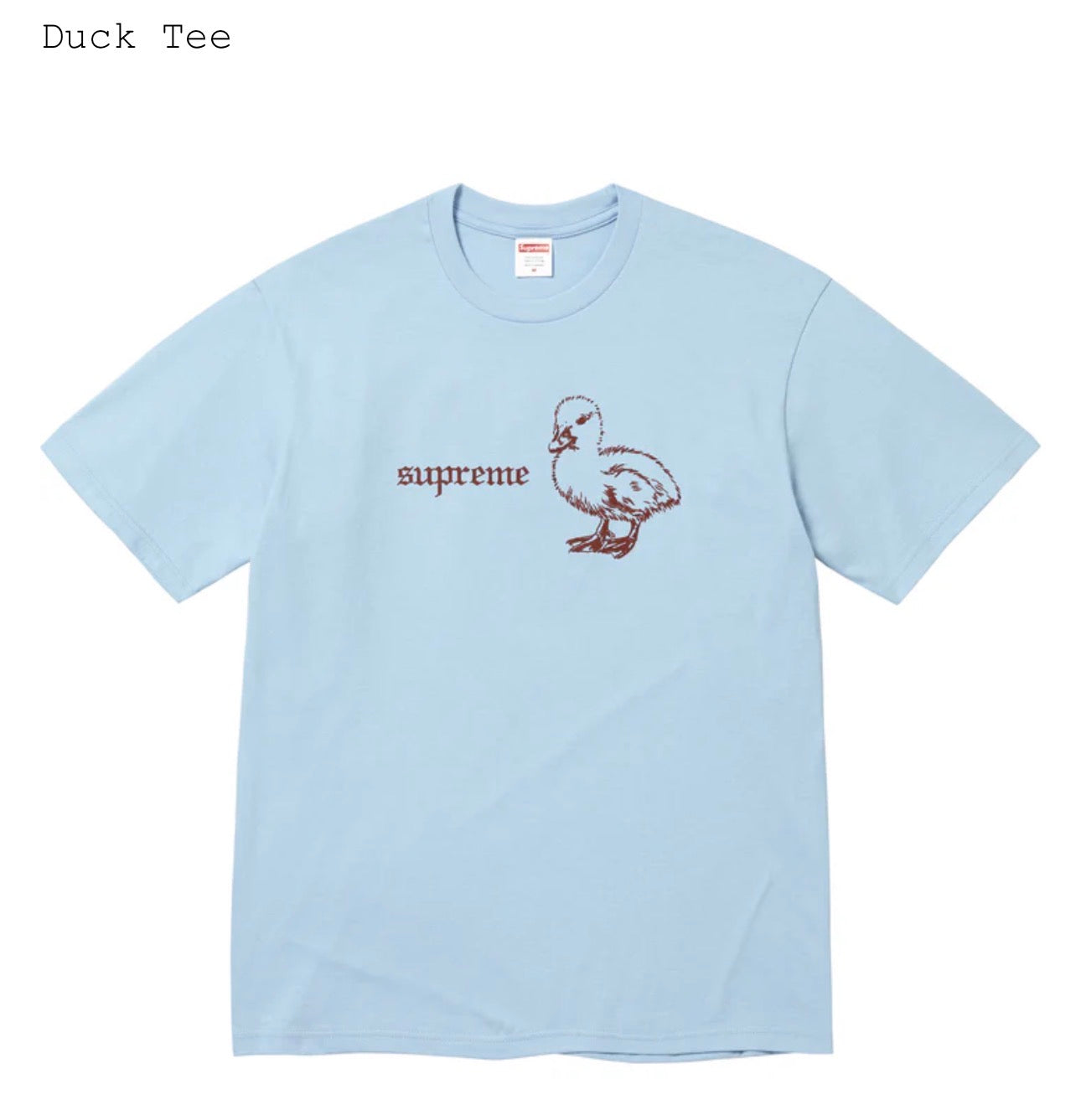 Supreme Duck Tee (2026) Powder Blue