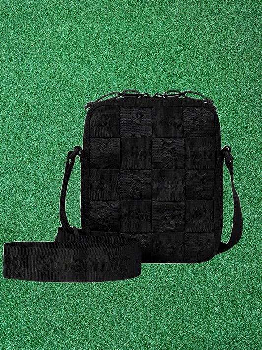 Supreme Woven Shoulder Bag Black