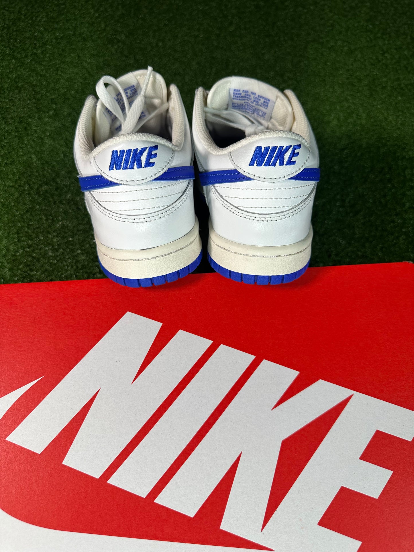 Nike Dunk Low Summit White Hyper Royal (GS) USED