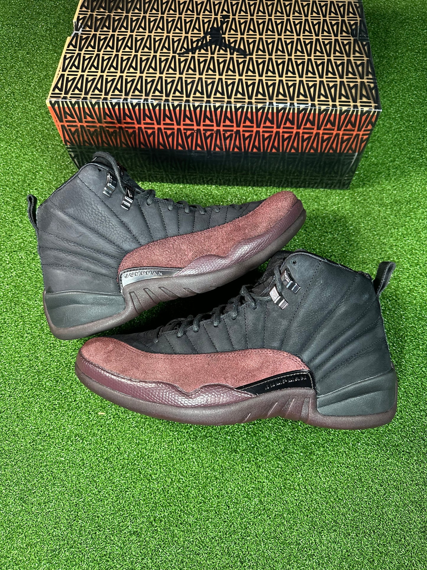 Jordan 12 Retro SP A Ma Maniére Black (Women's) USED