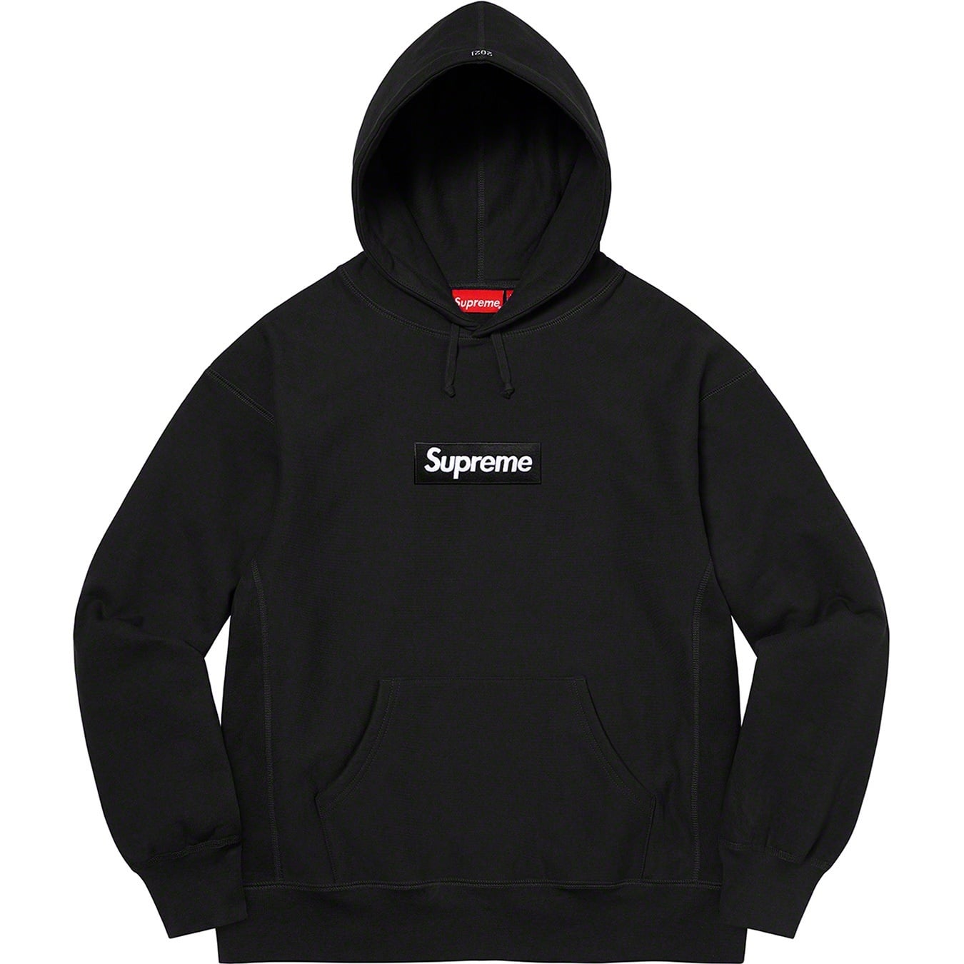 Supreme Black Box Logo Hoodie (FW21)