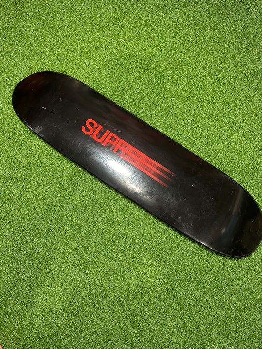 Supreme Motion Logo Cruiser Skateboard Deck Black