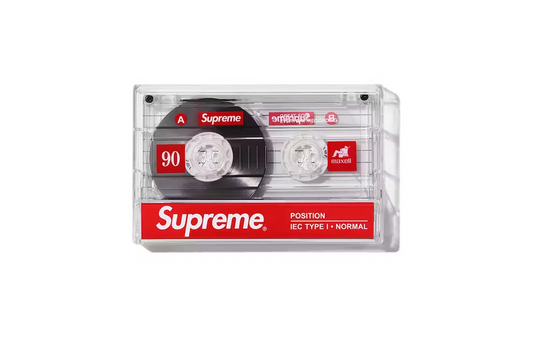 Supreme Maxell Cassette Tapes (5 Pack) Clear