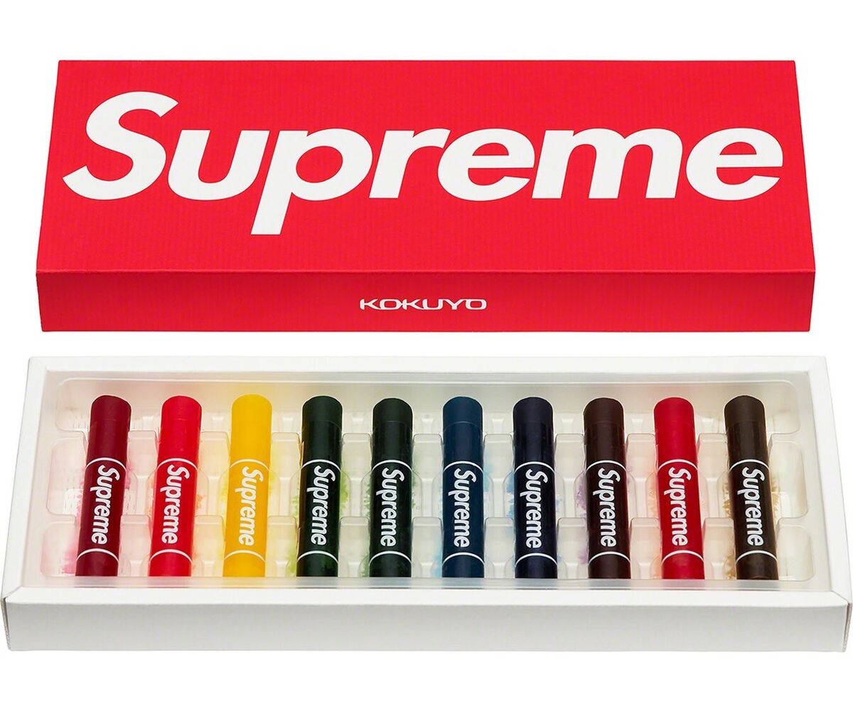 Supreme Kokuyo Translucent Crayons (Pack of 10) Multicolor