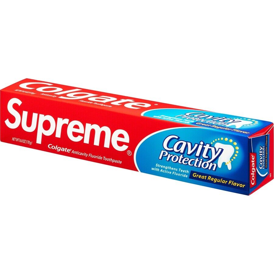 Pasta de dientes Supreme x Colgate