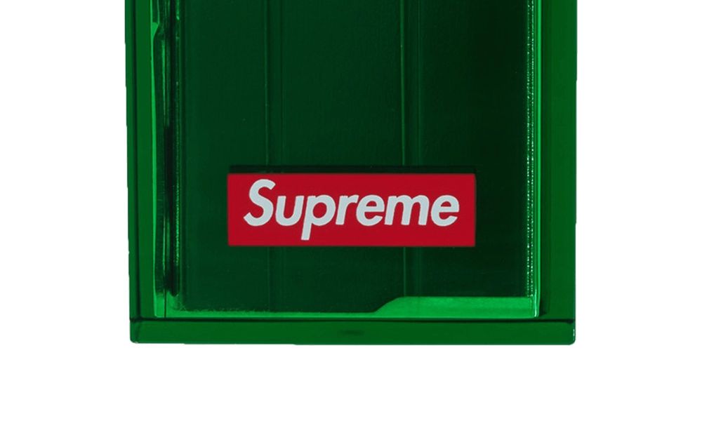 Supreme Tsubota Pearl Hard Edge Lighter (FW19) Green