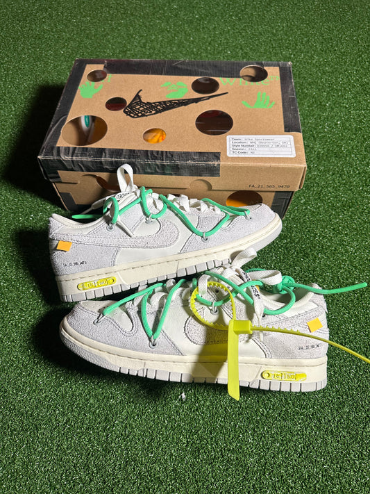 Nike Dunk Low Off-White Lot 14 USED