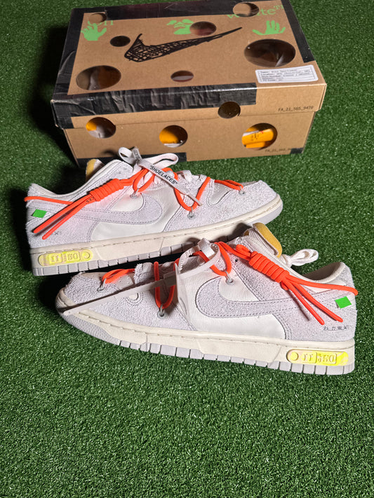 Nike Dunk Low Off-White Lot 11 USED