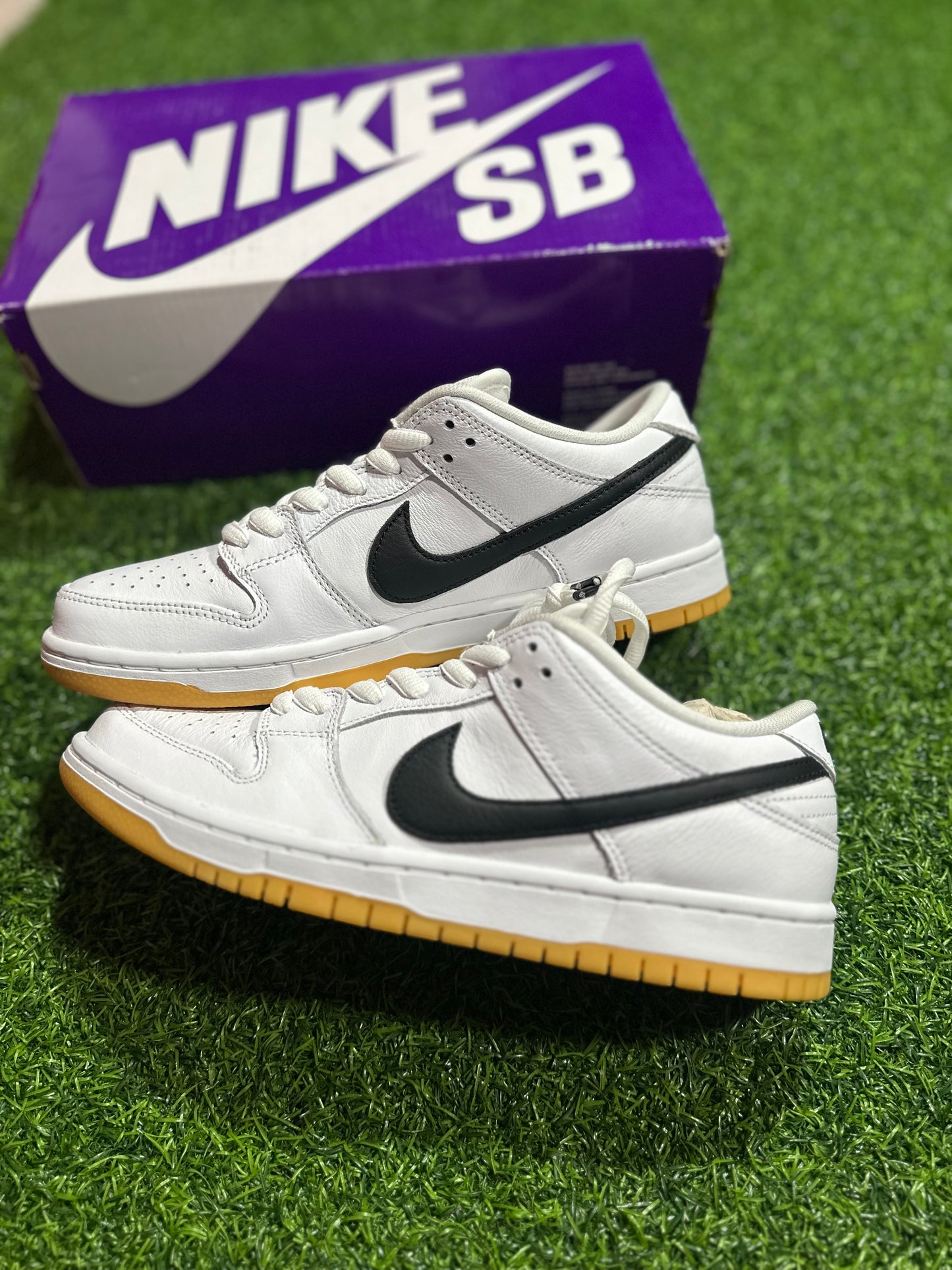 Nike SB Dunk Low Pro - Goma blanca