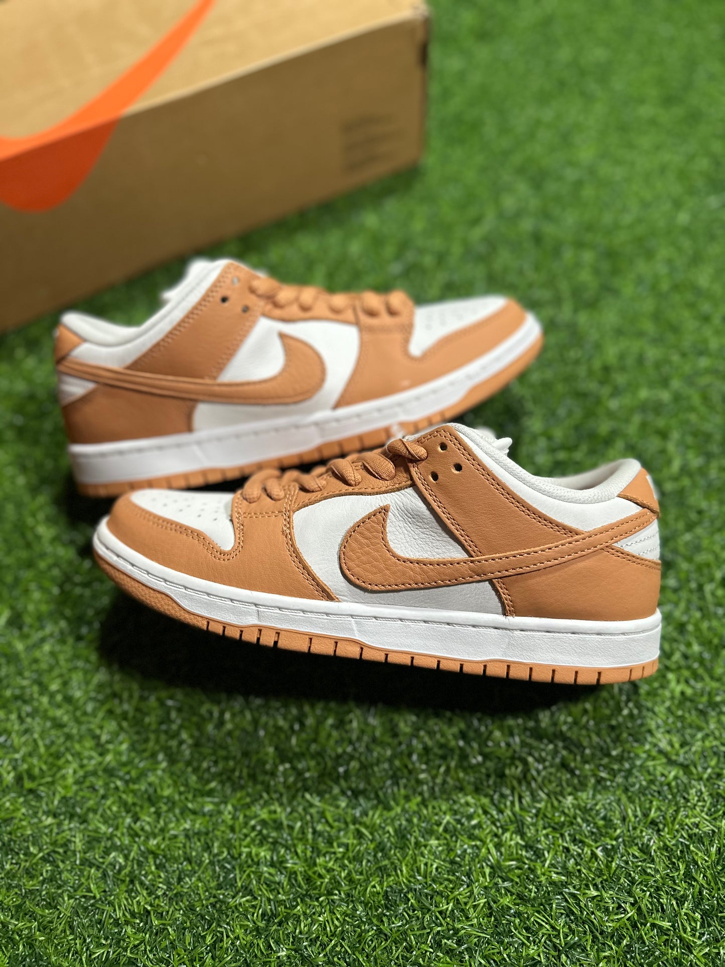 Nike SB Dunk Low Pro - Coñac claro