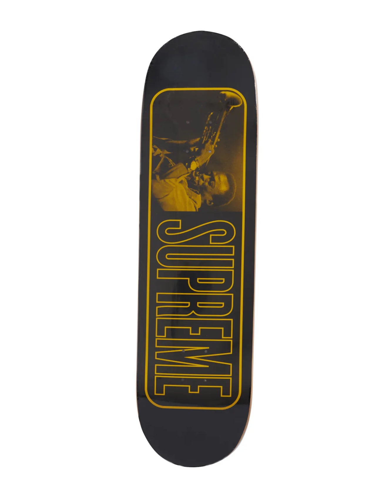 Tabla de skate Supreme Miles Davis negra