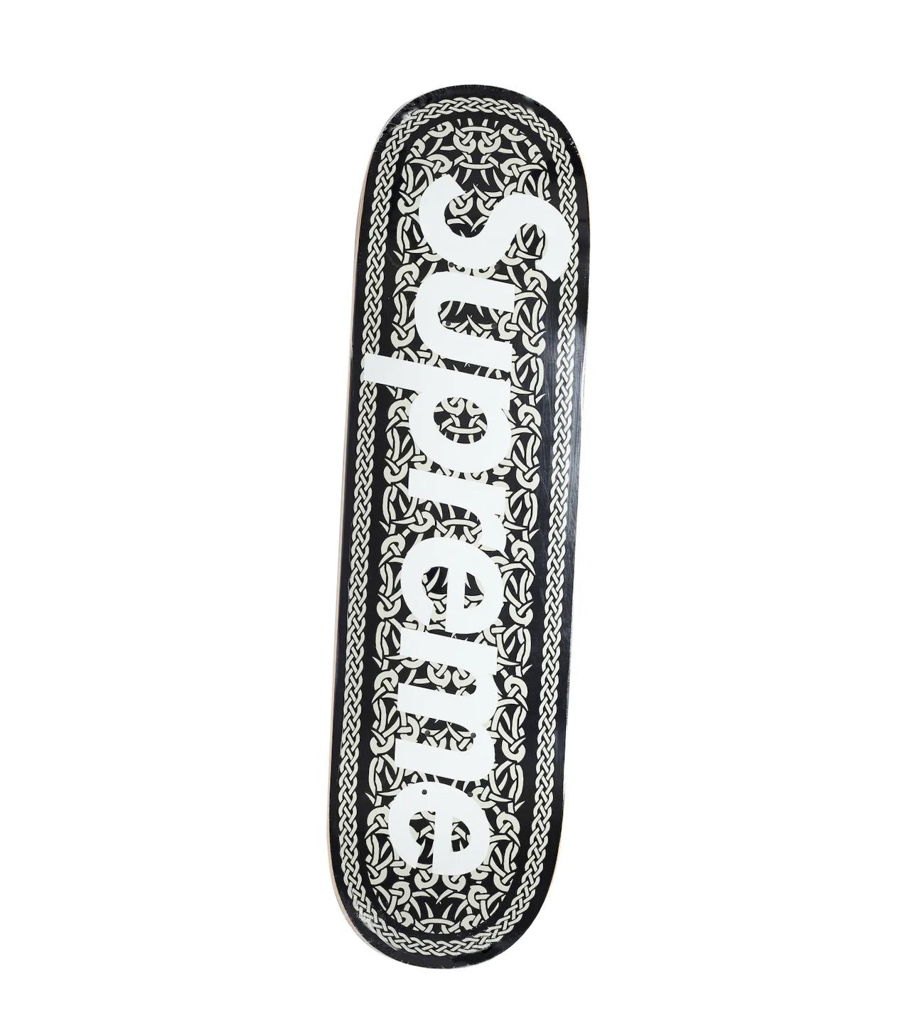 Supreme Celtic Knot Skateboard Deck Black