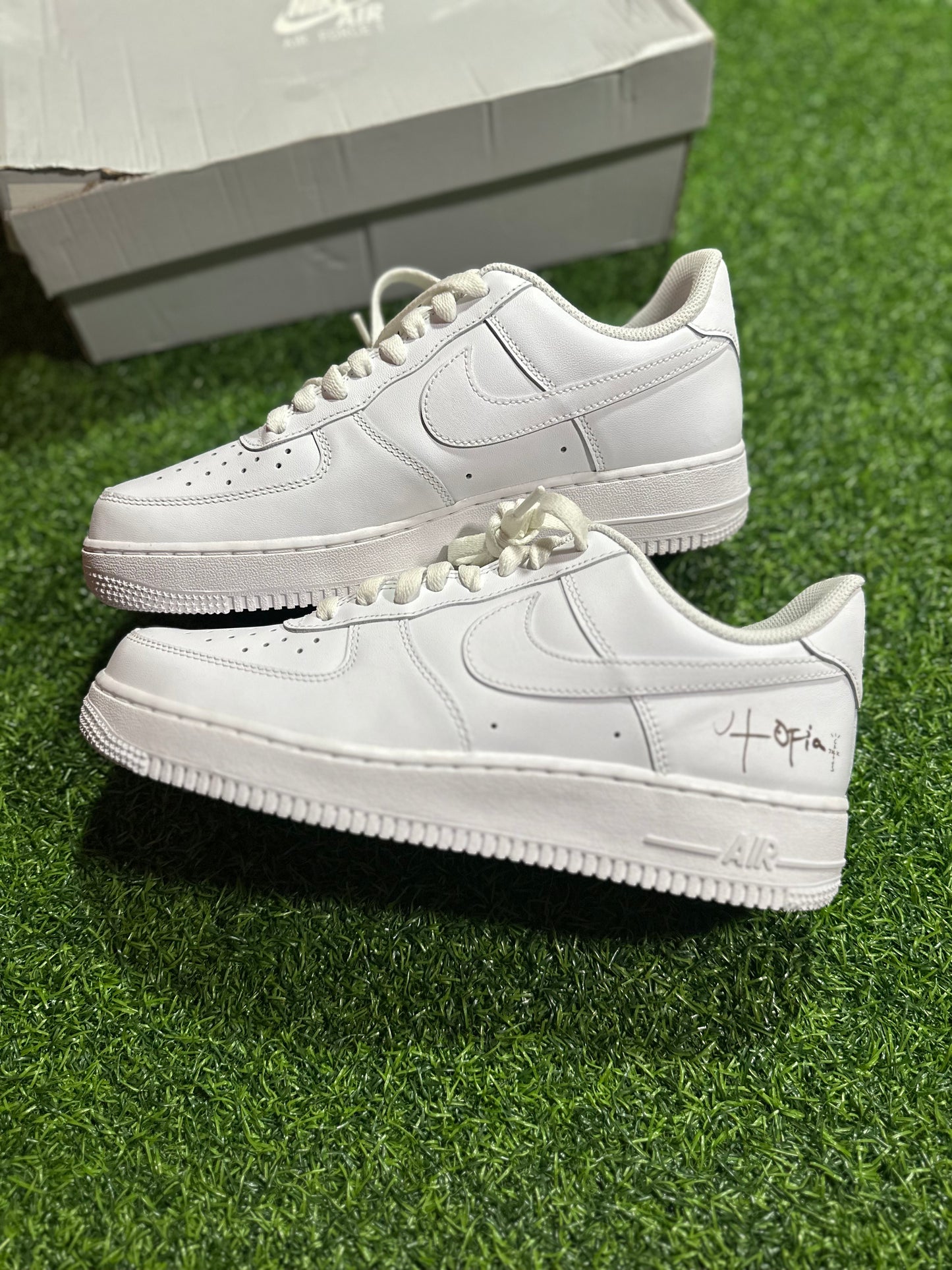 Nike Air Force 1 Low '07 - White (Travis Scott Cactus Jack Utopia Edition) (Women's)