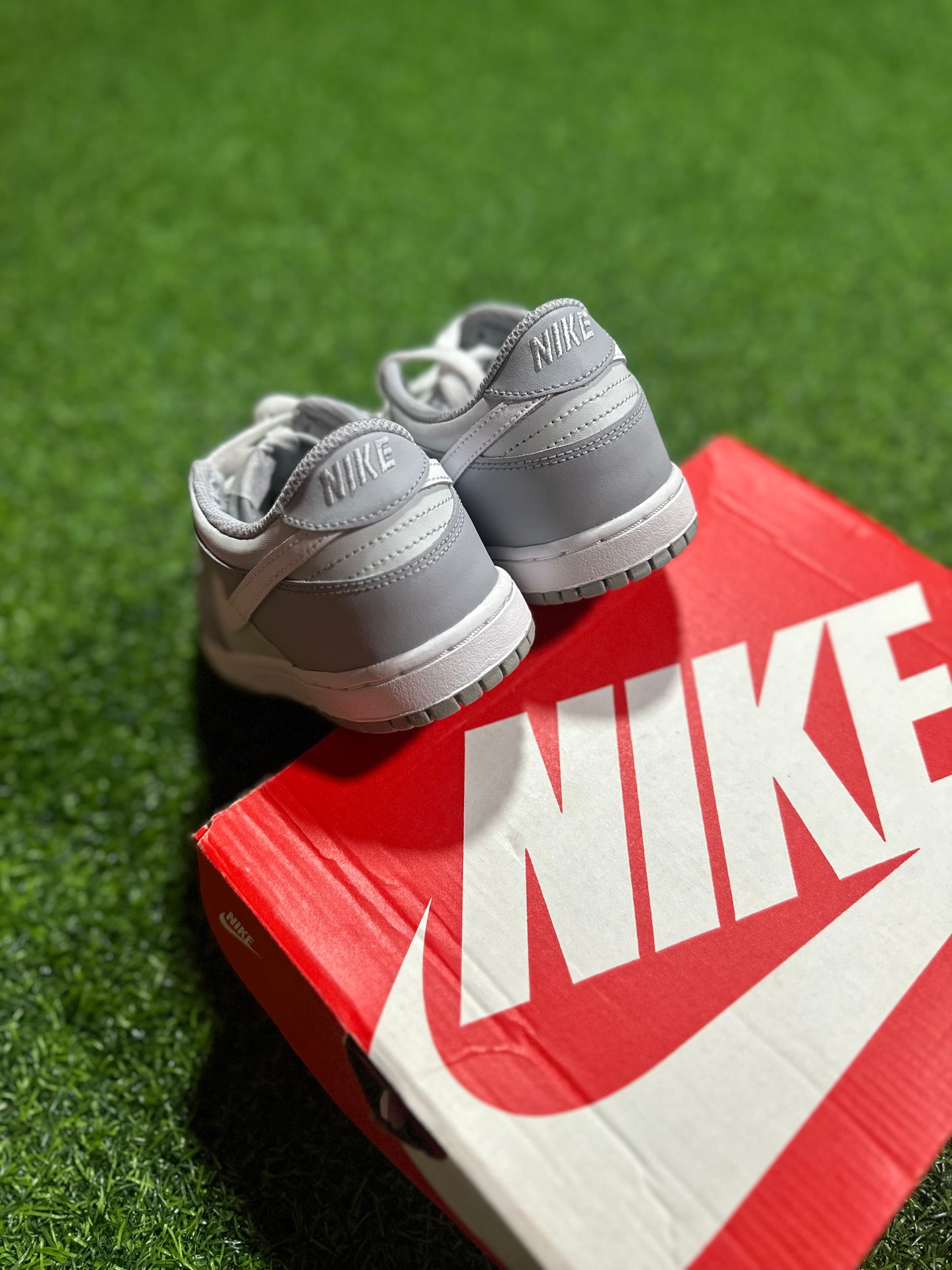 Nike Dunk Low gris bicolor (preescolar)