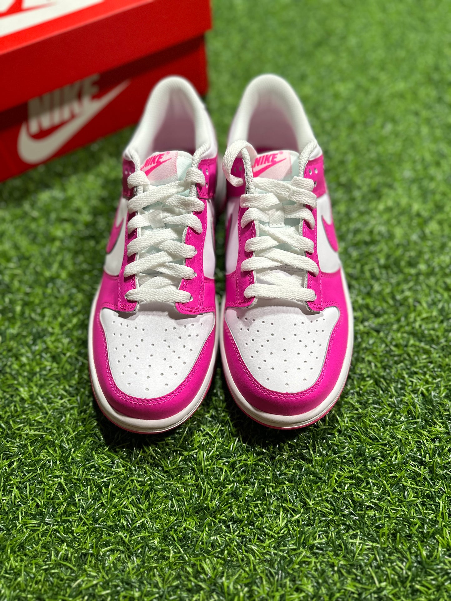 Nike Dunk Low - Laser Fuchsia (Grade School)