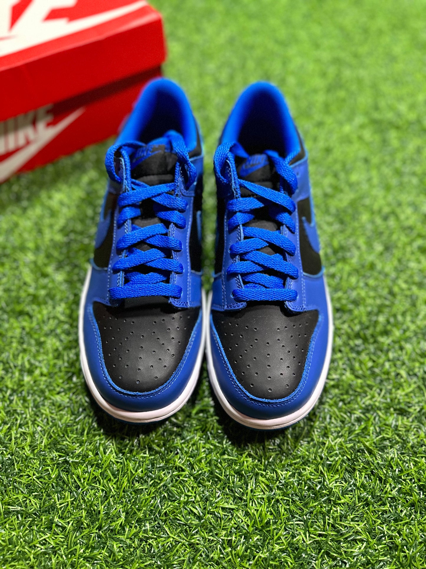 Nike Dunk Low Retro - Hyper Cobalt (Escuela primaria)