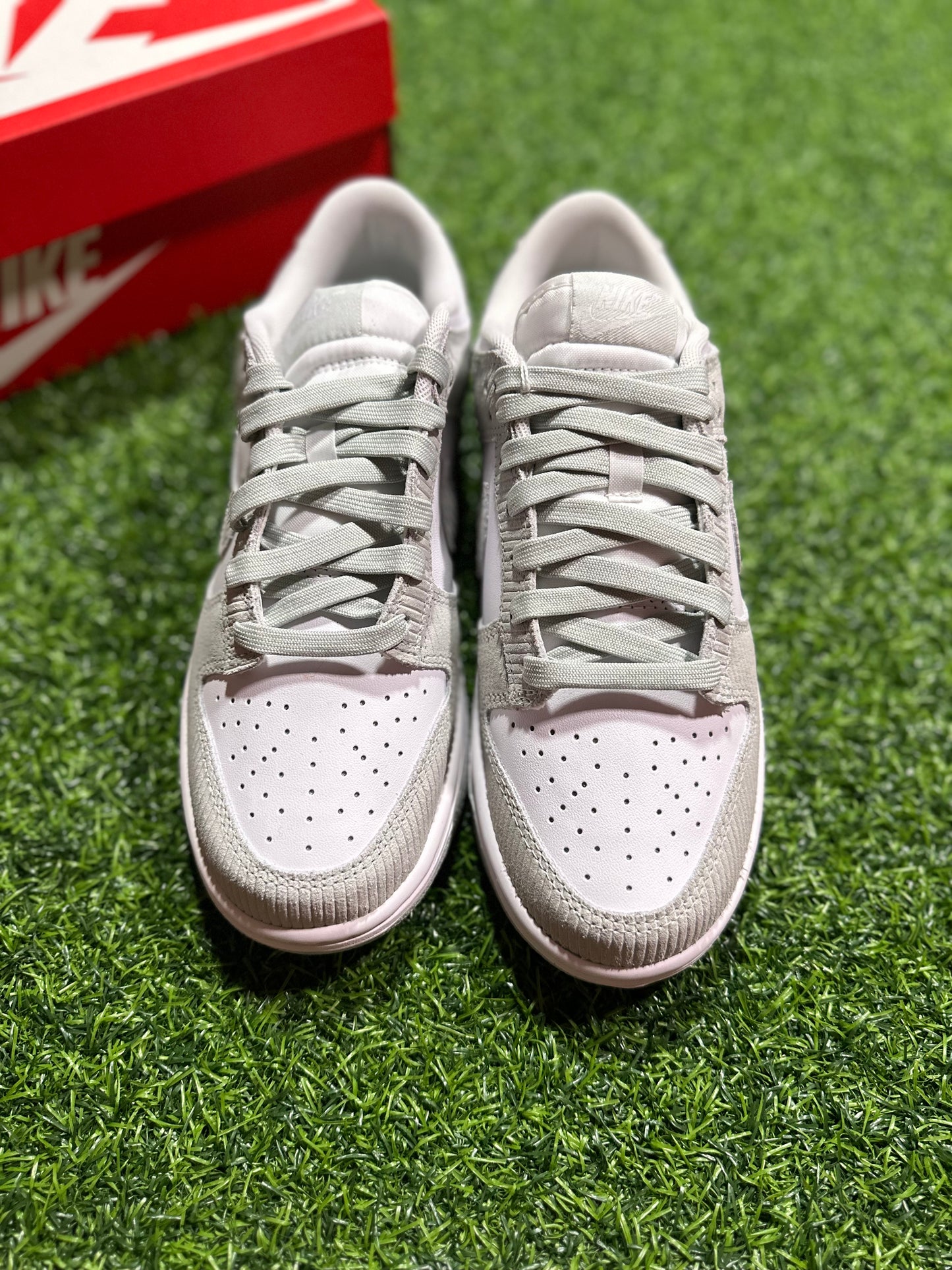 Nike Dunk Low - Light Silver Corduroy (Women's)