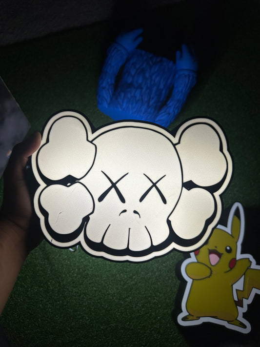 Custom 3D Print Light Box - Kaws