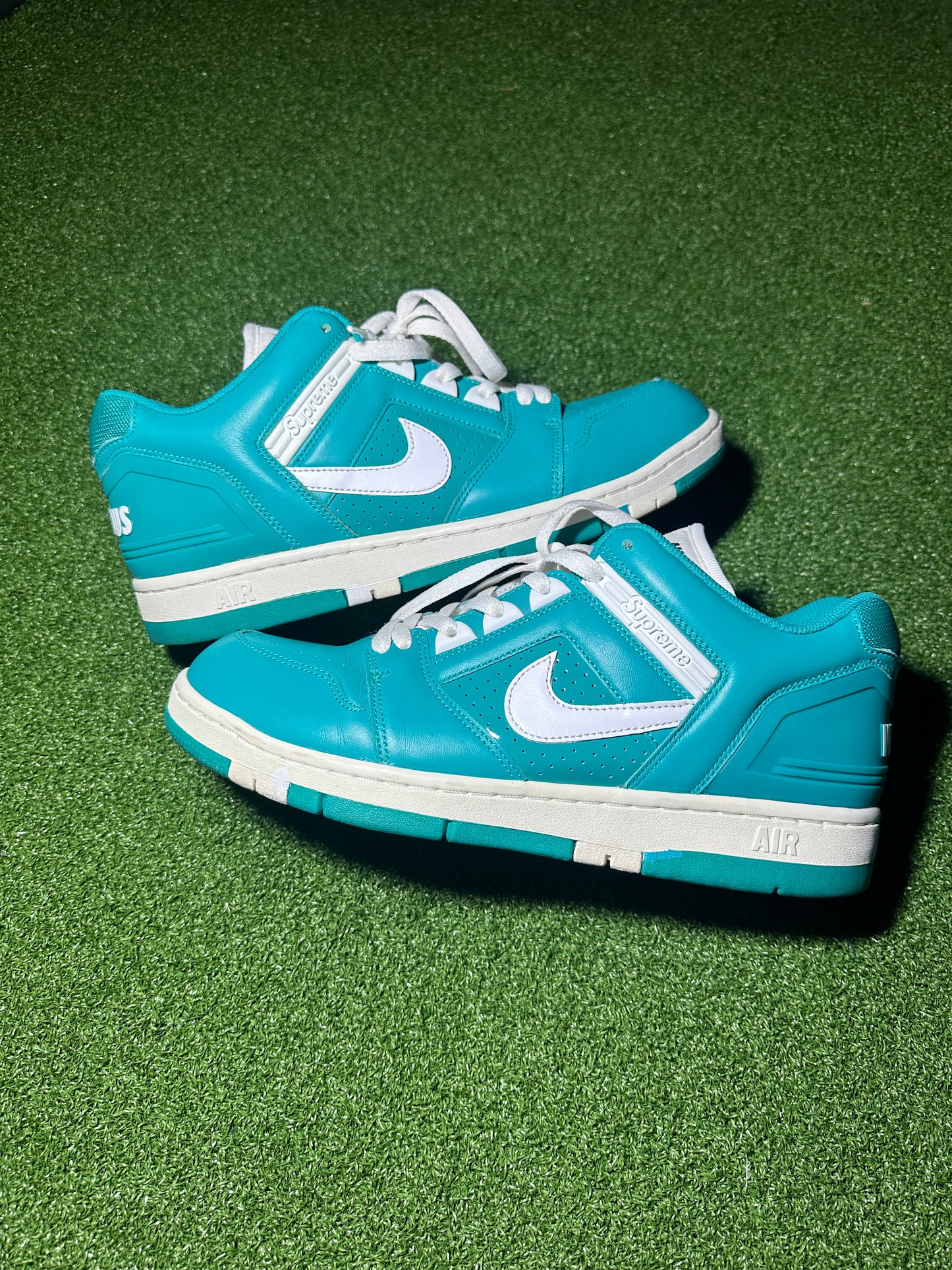 Supreme SB Air Force 2 Low "Supreme Blue" Used No box