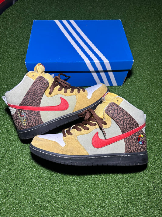 Nike SB Dunk High "Kebab & Destroy" Preowned