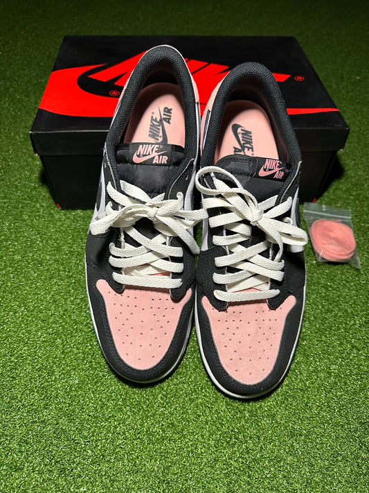 Jordan 1 Low Bleach Coral Pre owned
