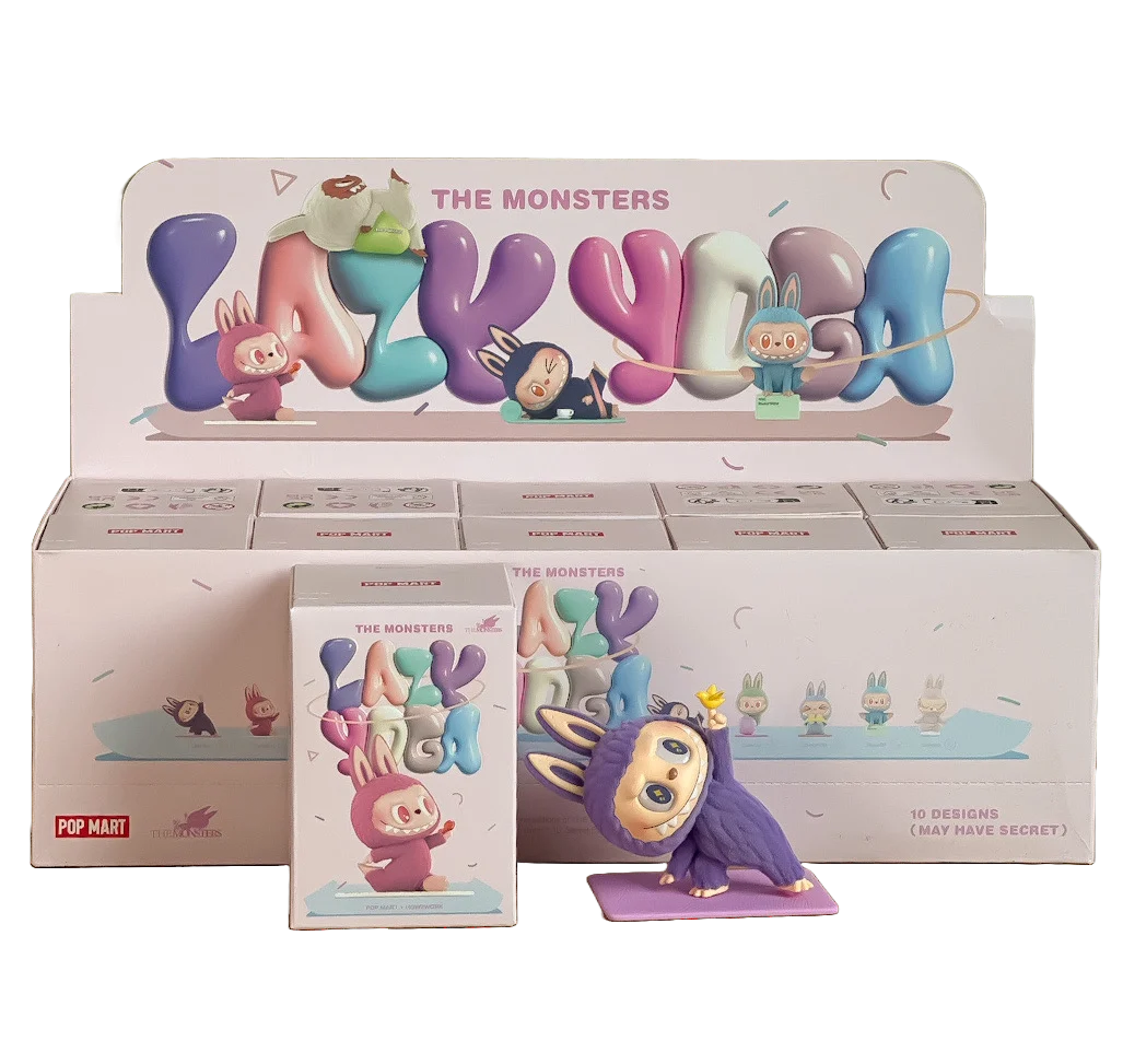 Lazy Yogo Labubu Blink Box