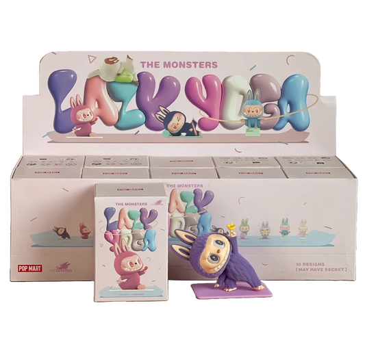 Lazy Yogo Labubu Blink Box
