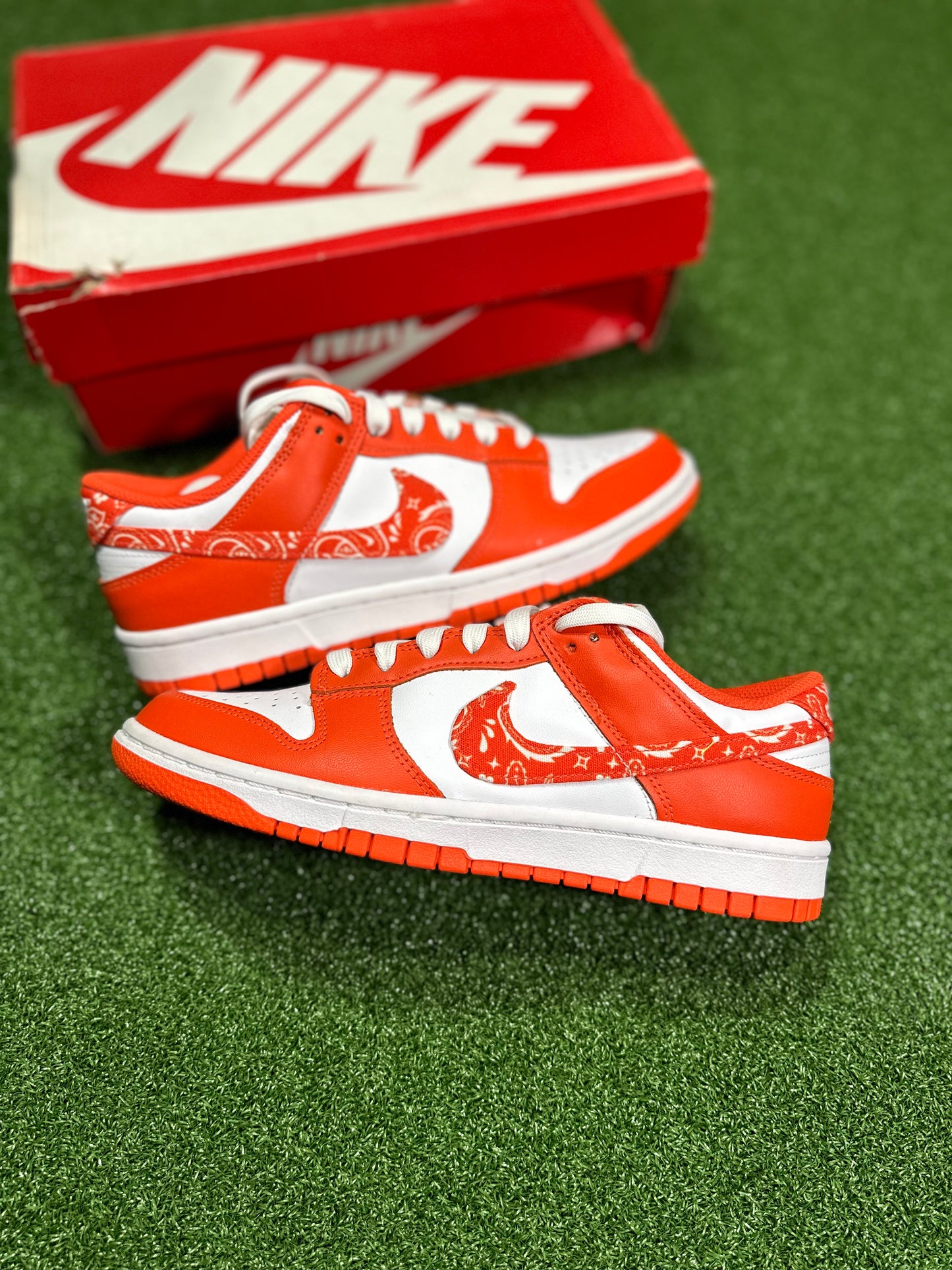 Nike Dunk Low Essential - Paisley Pack naranja (para mujer)