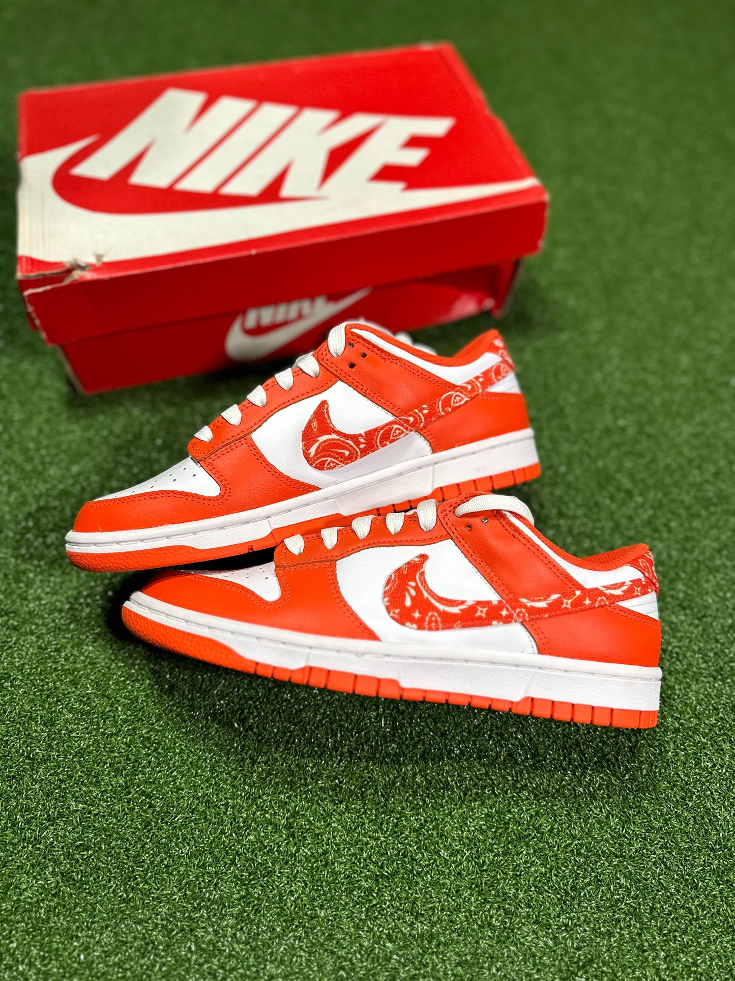 Nike Dunk Low Essential - Paisley Pack naranja (para mujer)