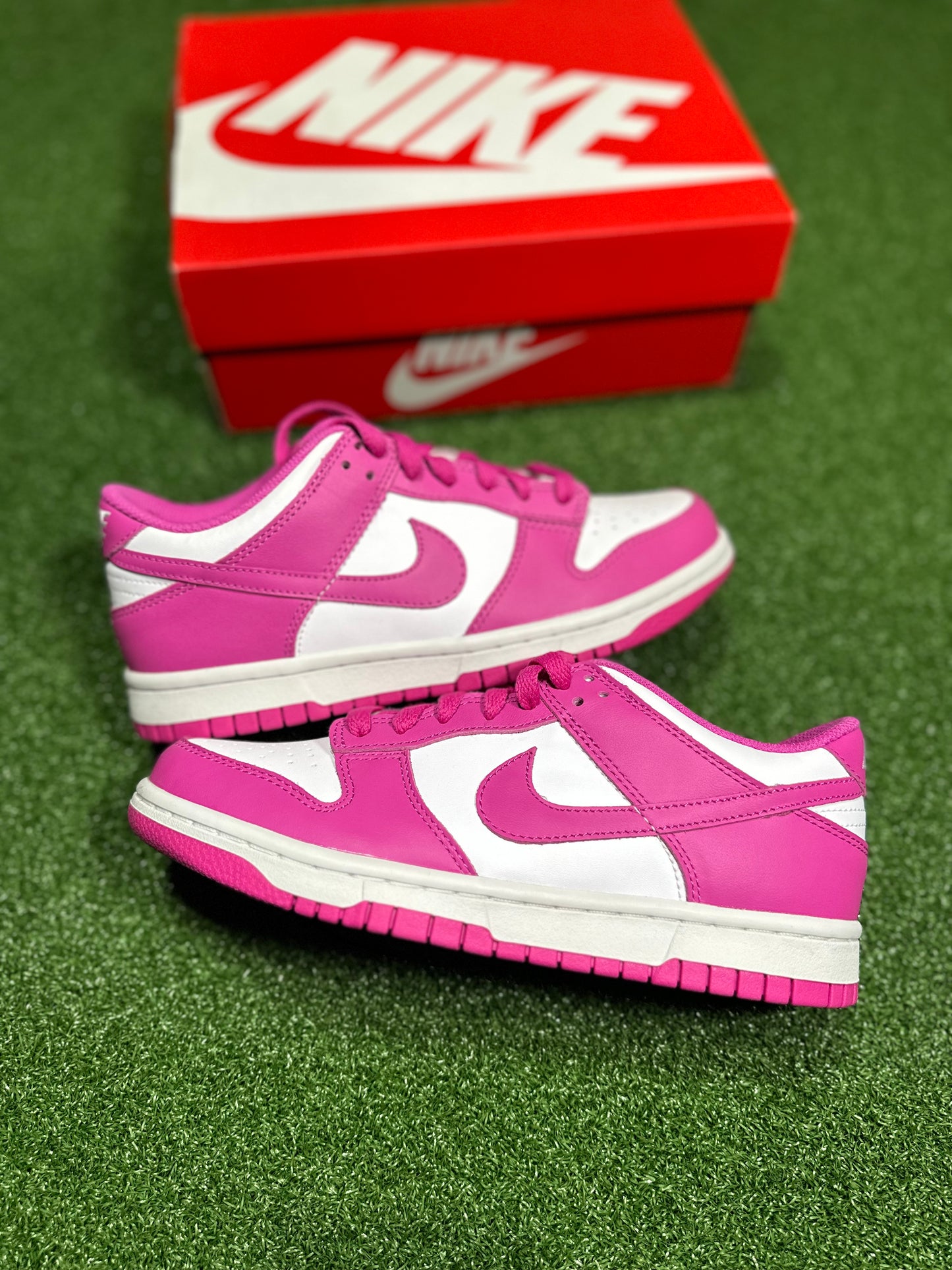 Nike Dunk Low - Active Fuchsia (Grade School)