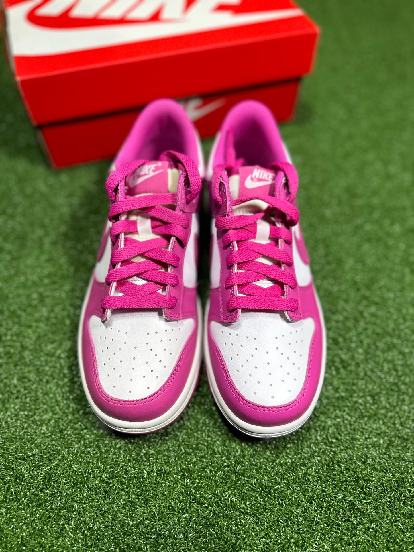 Nike Dunk Low - Active Fuchsia (Grade School)