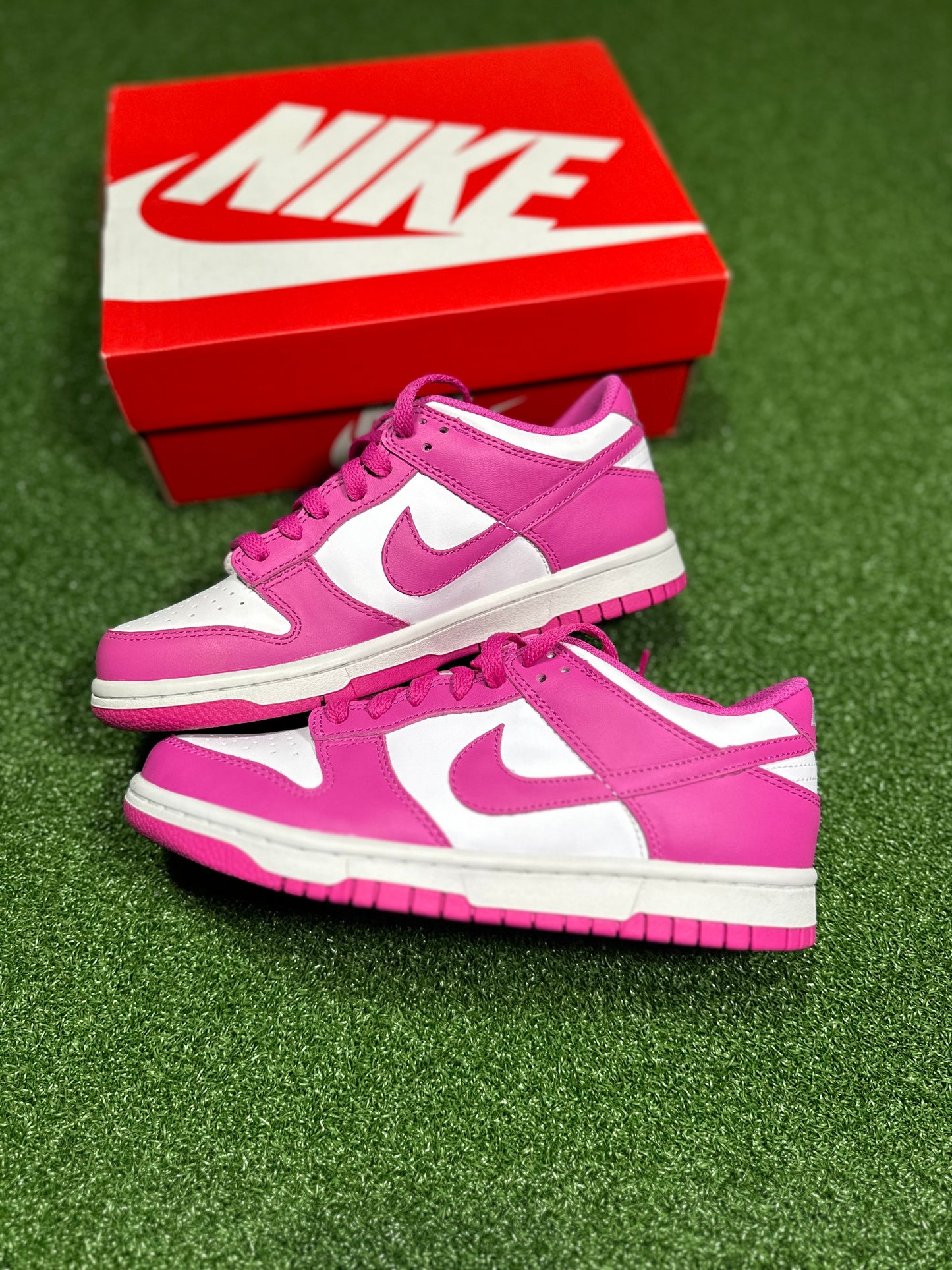 Nike Dunk Low - Active Fuchsia (Grade School)