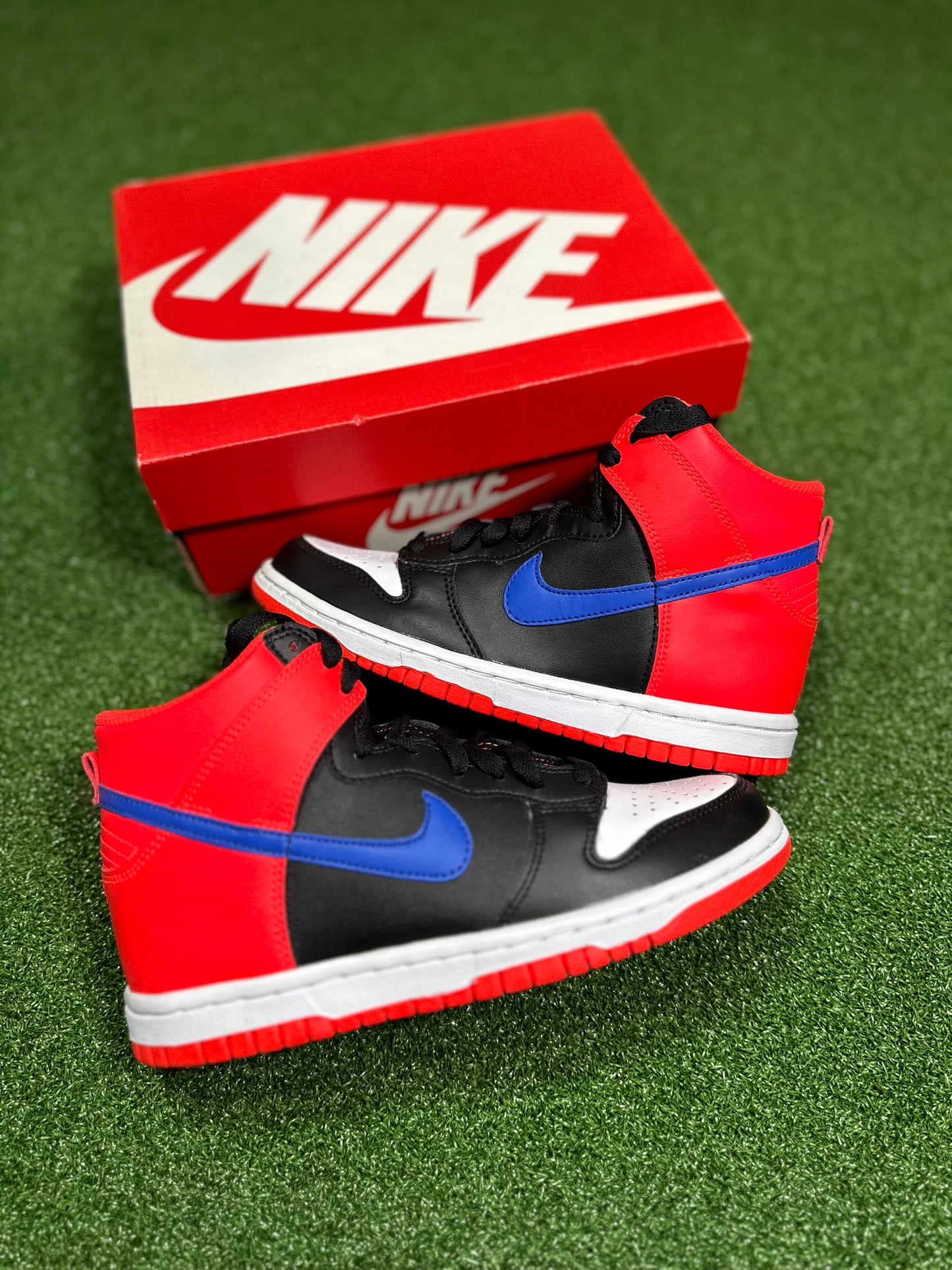 Nike Dunk High Knicks (Grade School)