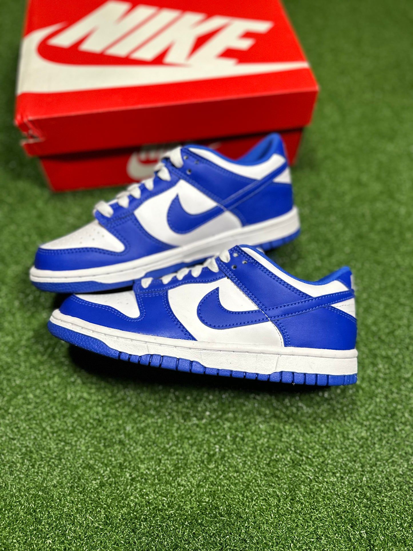 Nike Dunk Low - Azul carrera (escolar)