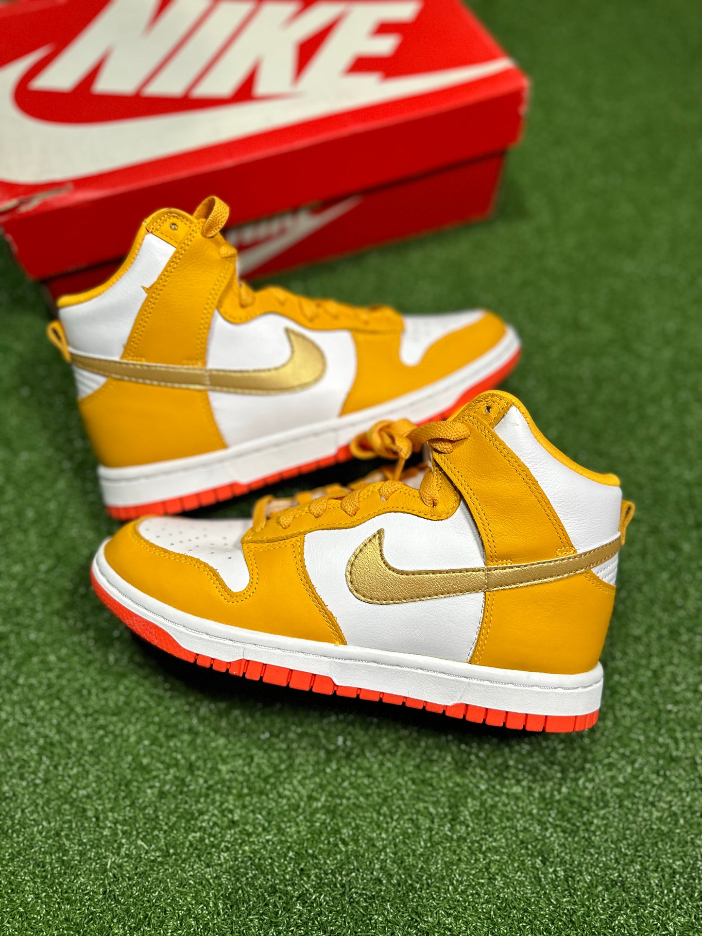 Nike Dunk High - University Gold (Women's)