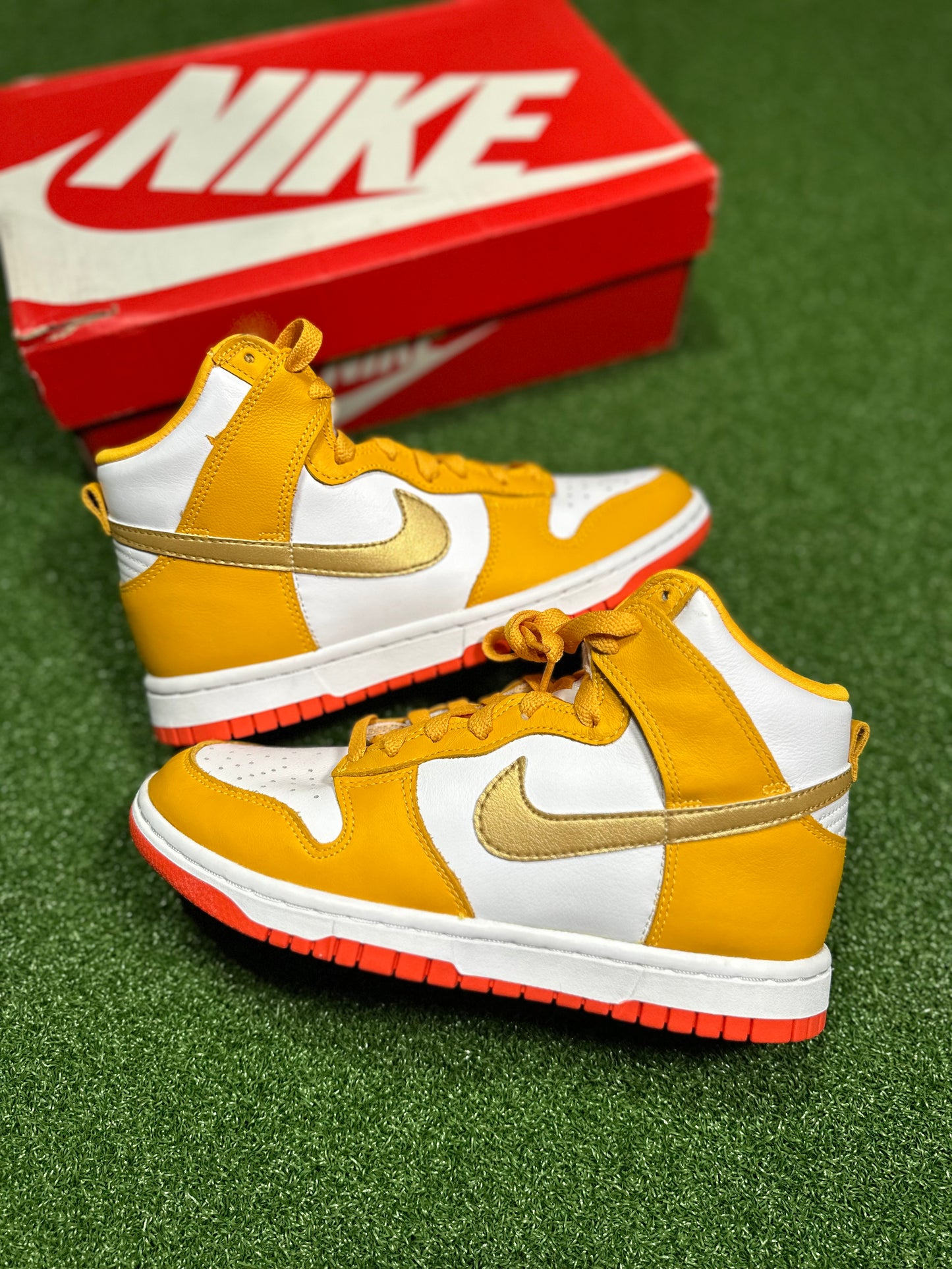 Nike Dunk High - University Gold (Women's)