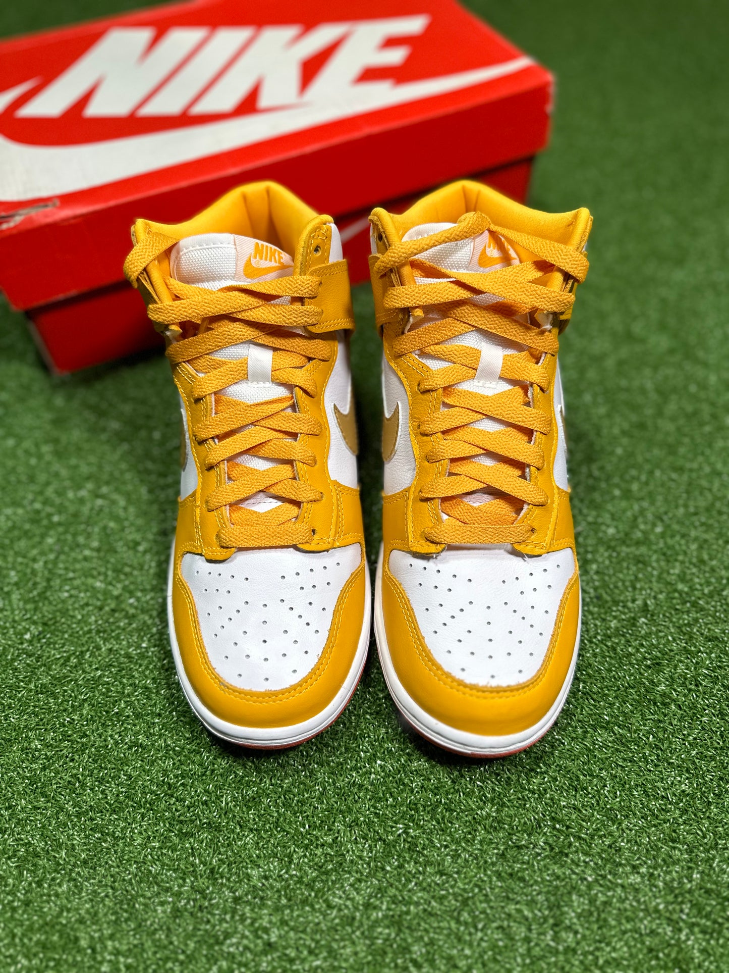 Nike Dunk High - University Gold (Women's)