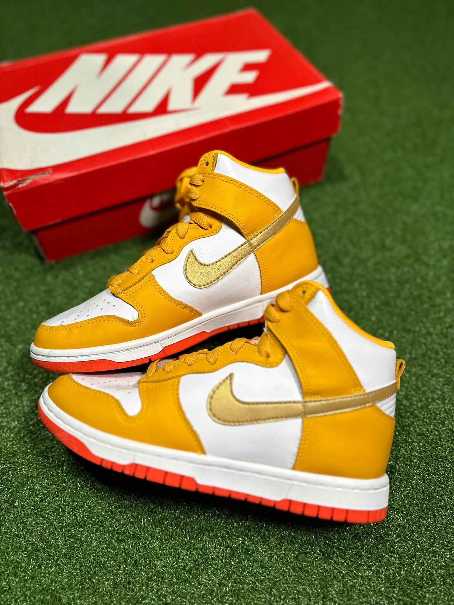 Nike Dunk High - University Gold (Women's)