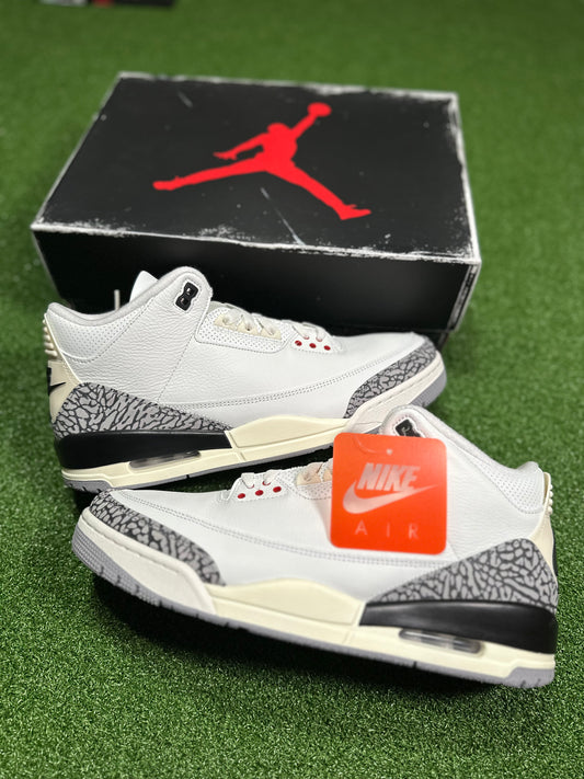 Jordan 3 Retro: cemento blanco reinventado