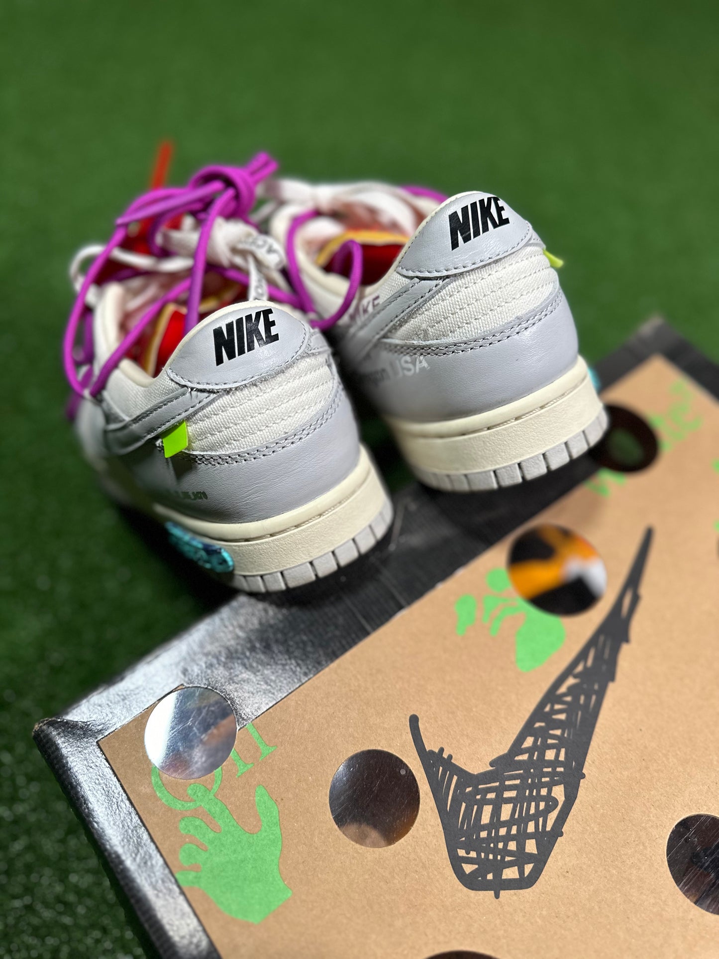 Nike Dunk Low - Off White Lote 45 USADOS