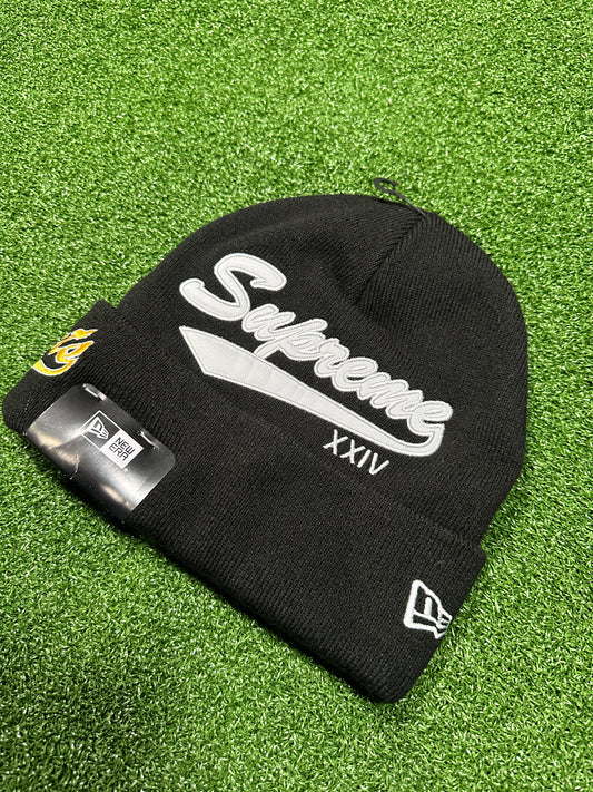 New Era Stacked Beanie Black