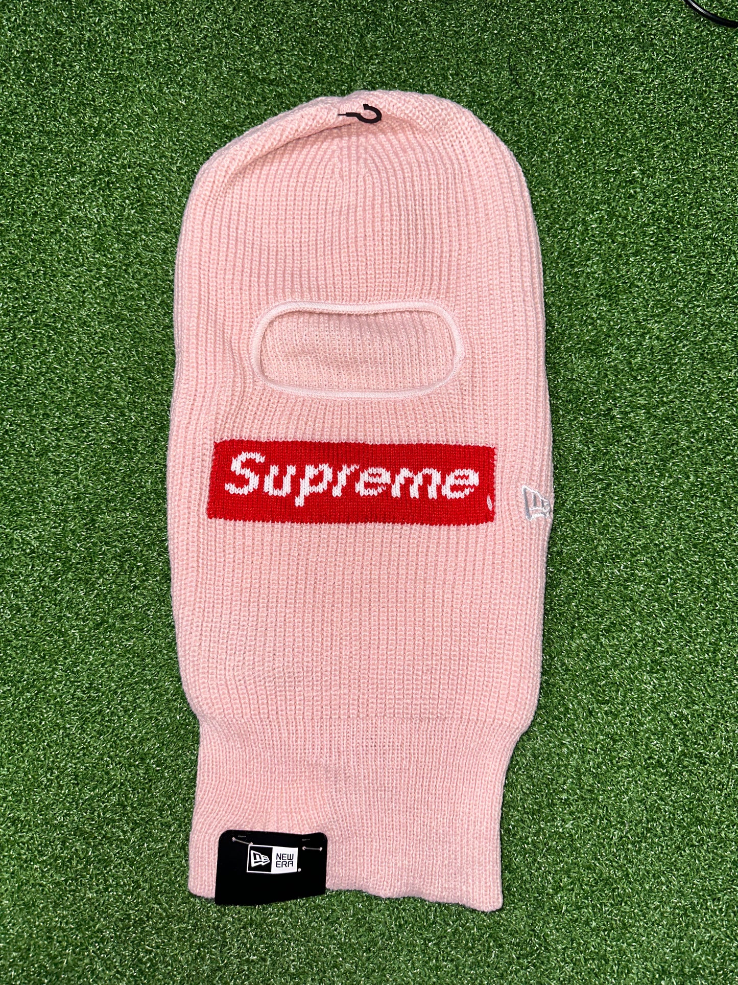 Supreme New Era Box Logo Balaclava Pink