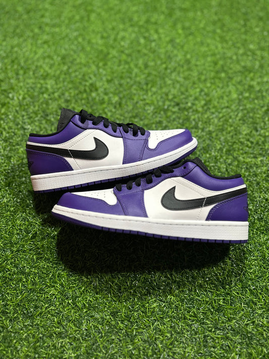 Jordan 1 Low - Púrpura cancha