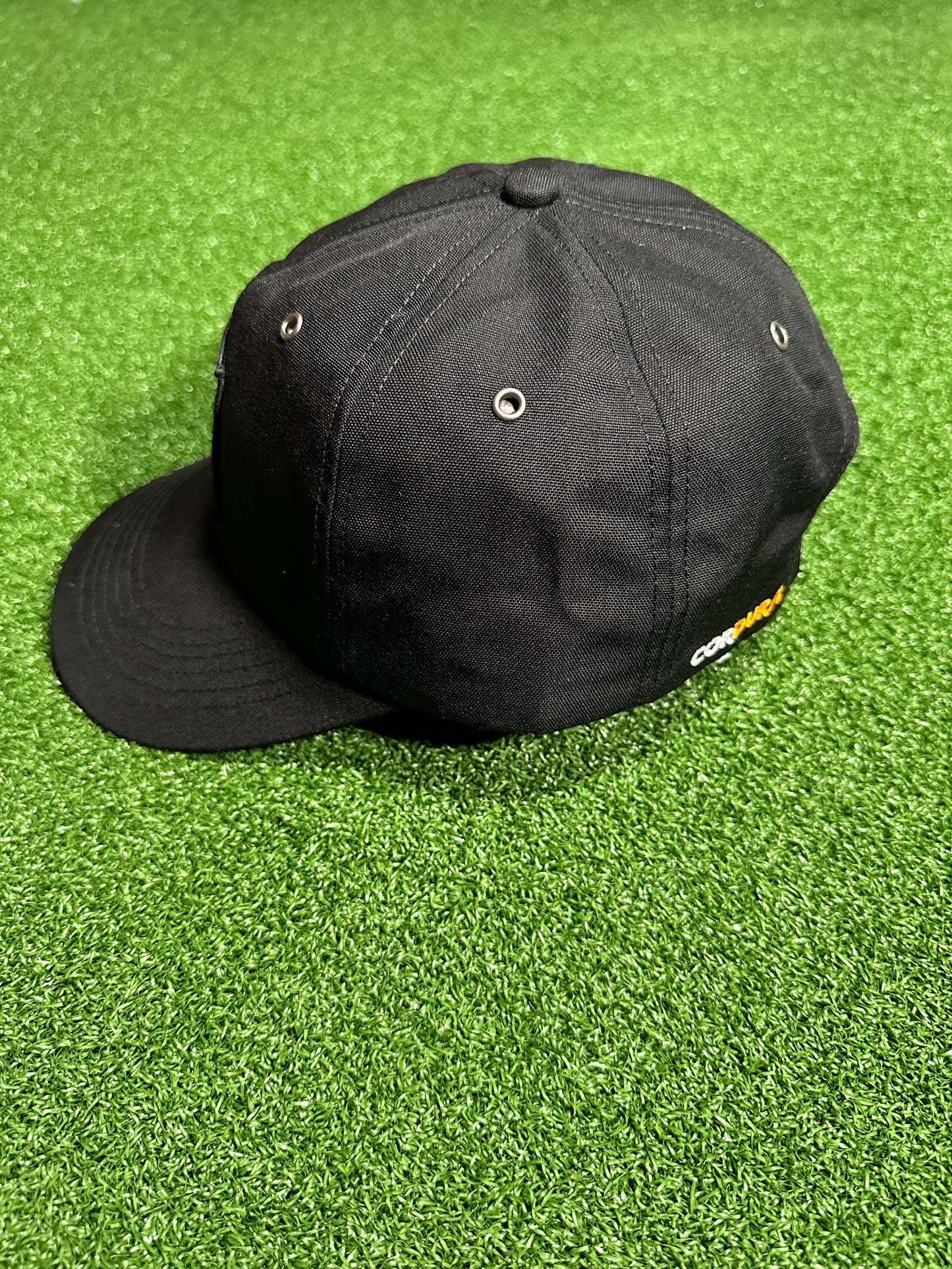 Supreme Cordura Teflon Label 6-Panel Black